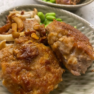 *幼児食も同時に作れる* 鶏肉ときのこのつくね